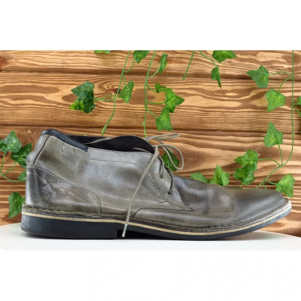 Steve Madden Boots Sz 11.5 M‎ Brown Round Toe Chukka Leather Men